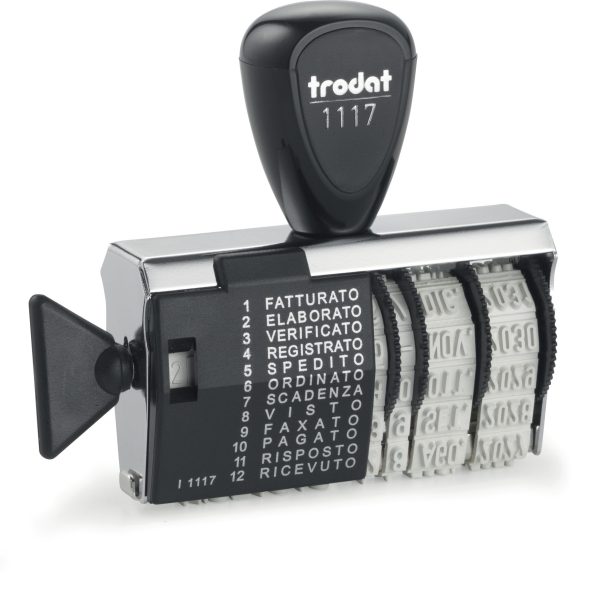 TRODAT Mehrtextstempel I 1117I 12 Texte