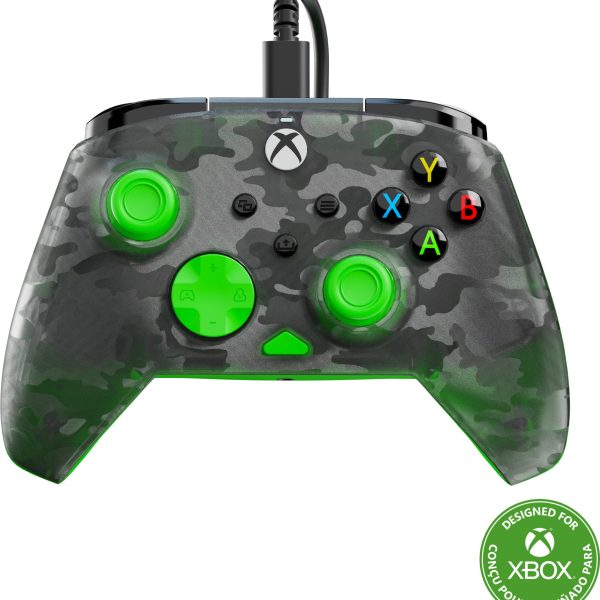 TURTLE BEACH Rematch Core Wired Ctrl. TBC-2001-55 XB, Ghost Camo Black,Green