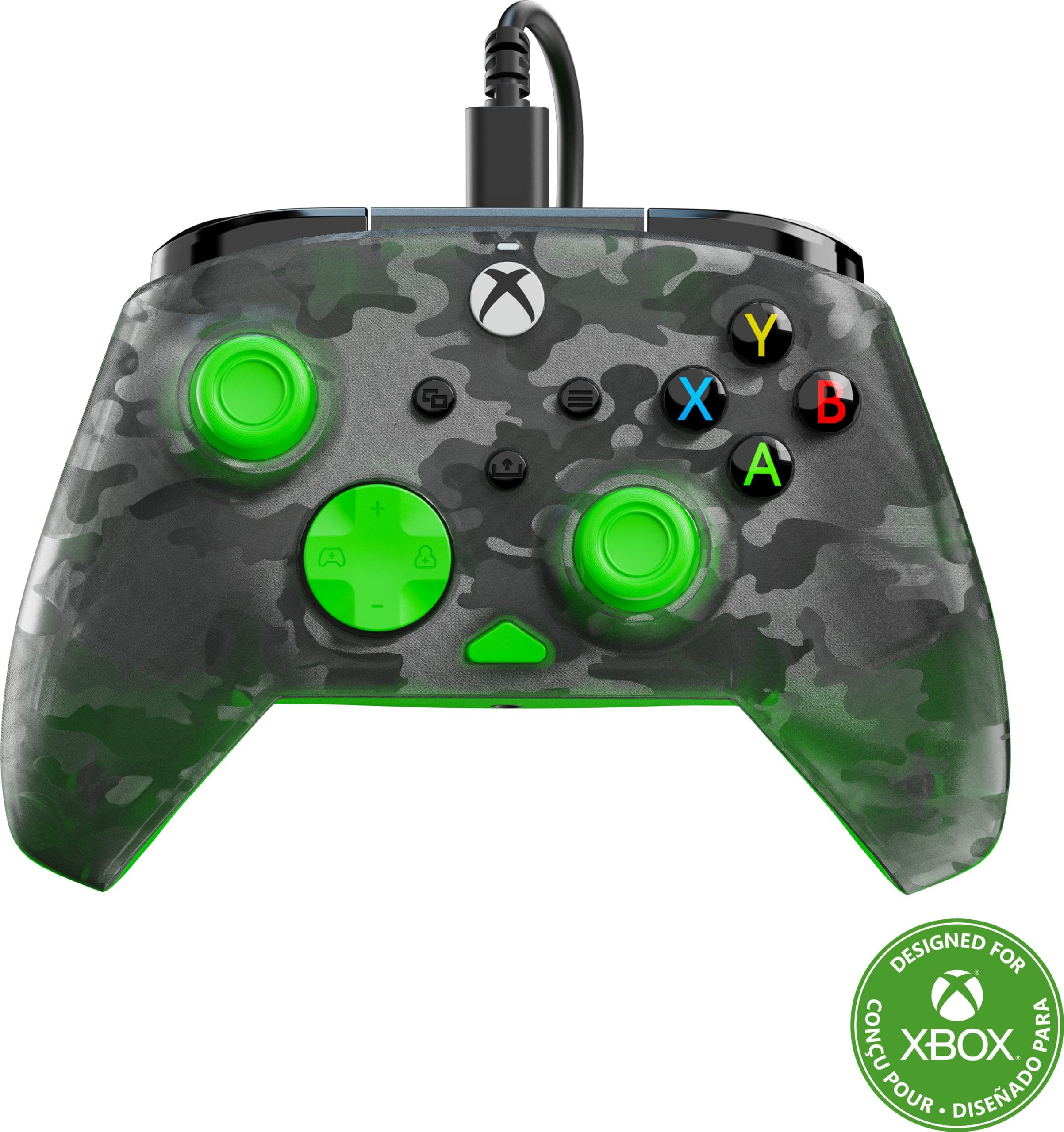 TURTLE-BEACH-TBC-2001-55-0840454400045 TURTLE BEACH Rematch Core Wired Ctrl. TBC-2001-55 XB, Ghost Camo Black,Green – Hochwertig & günstig bei ShopDeca
