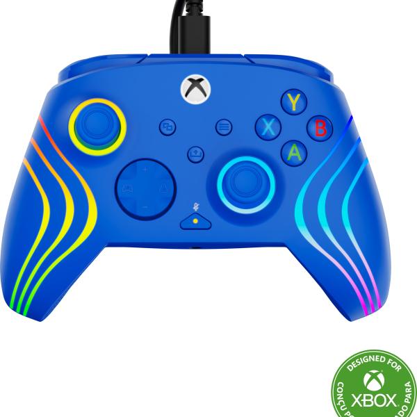 TURTLE BEACH Afterglow Wave Wired Ctrl. TBC-2002-25 Xbox SeriesX, Blue