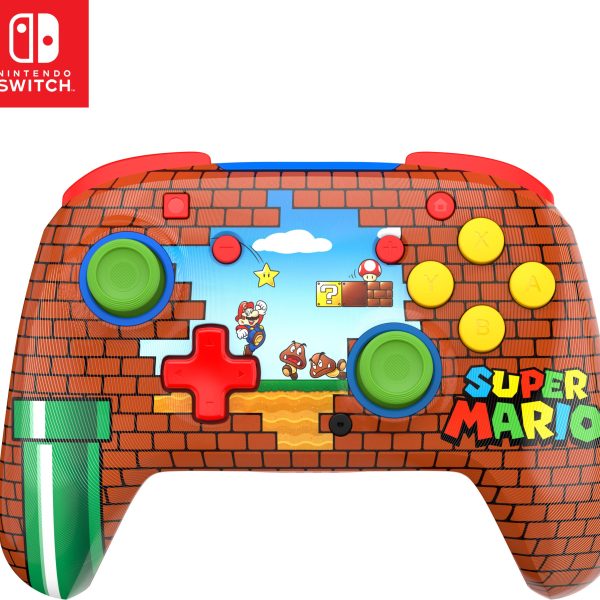 TURTLE BEACH Rematch Wireless Ctrl. TBC-8301-65 NSW Mario Bricks Reveal