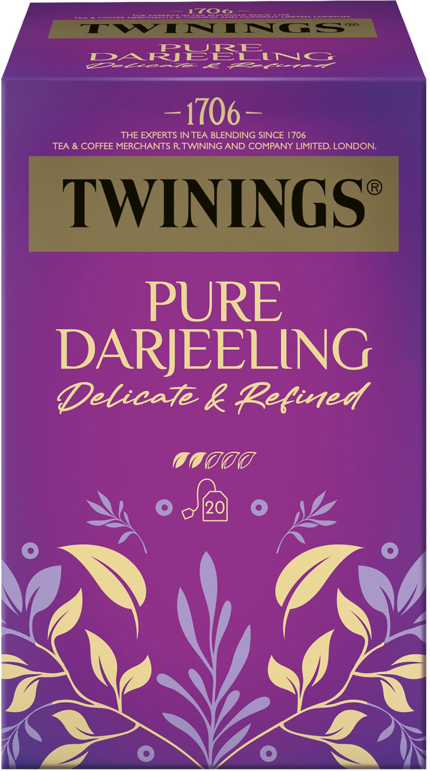 TWININGS-100018057-0070177234355 TWININGS Pure Darjeeling 100018057 Beutel 2g, 20 Stk. – Hochwertig & günstig bei ShopDeca