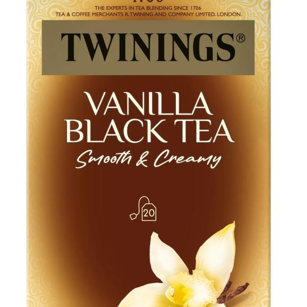 TWININGS Vanilla Black 100018061 Beutel 2g, 20 Stk.