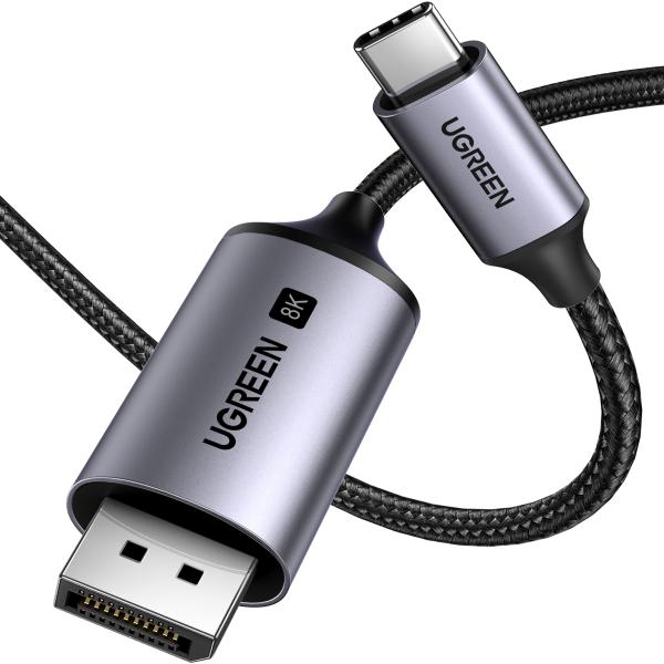 UGREEN Cable USB-C to DisplayPort 25157 BB 8K, 1m BB