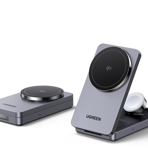 UGREEN Wireless Charger 3in1 ,25W 45025 BB Apple Watch,iPhone,Airpods BB