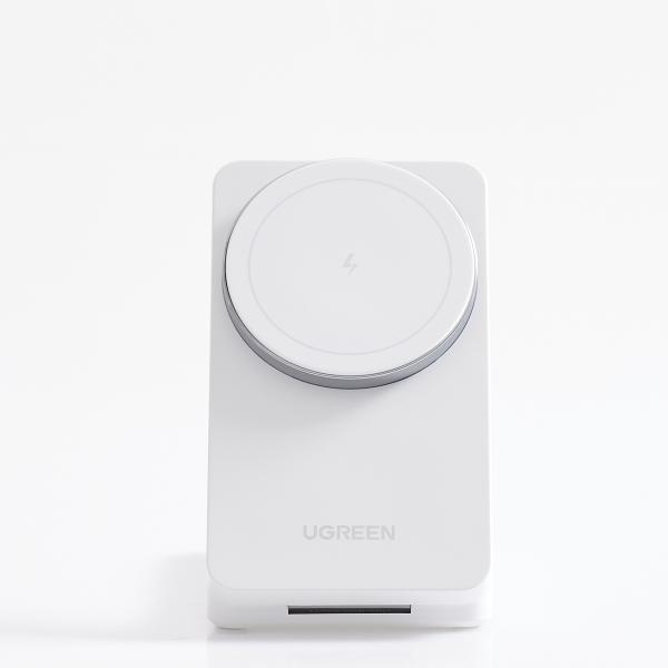 UGREEN Wireless Charger 2in1 ,20W 45055 iPhone,AirPods, White