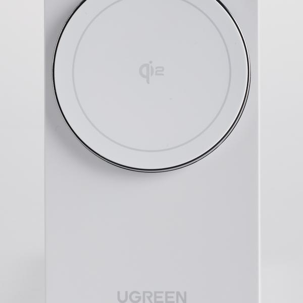 UGREEN Wireless Charger 2in1,20W,Qi2 45057 iPhone,AirPods,White
