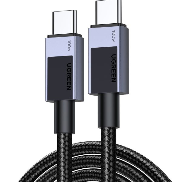 UGREEN Cable USB-C to USB-C, 100W 45065 PD,3m,Fast Charging,Grey