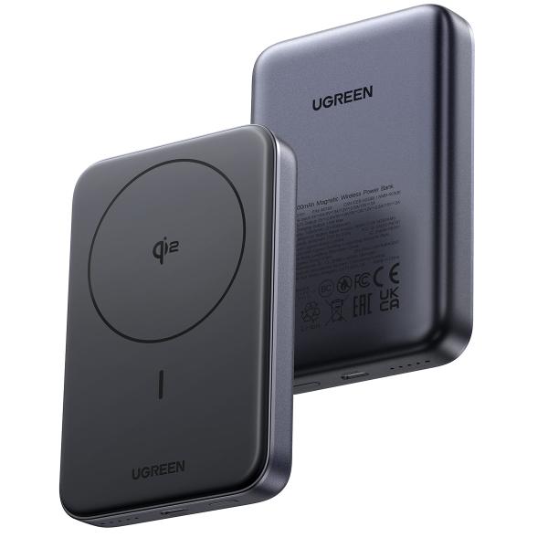 UGREEN Magnetic PowerBank 10000mAh 45763 30W,Wireless,Qi2