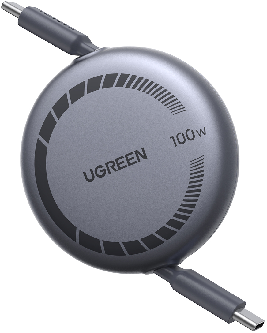UGREEN-65905-6941876269051 UGREEN Fast Charging USB-CtoUSB-C 65905 Retractable Cable 100W,PD,1m – Hochwertig & günstig bei ShopDeca