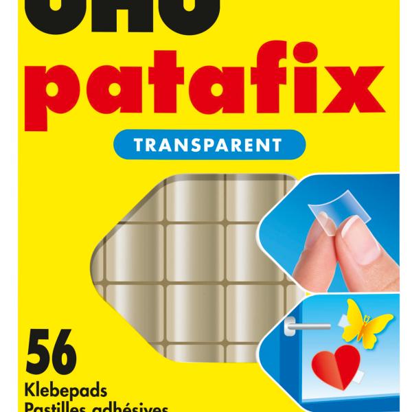 UHU Patafix Klebepads 48815 transparent 56 Stück