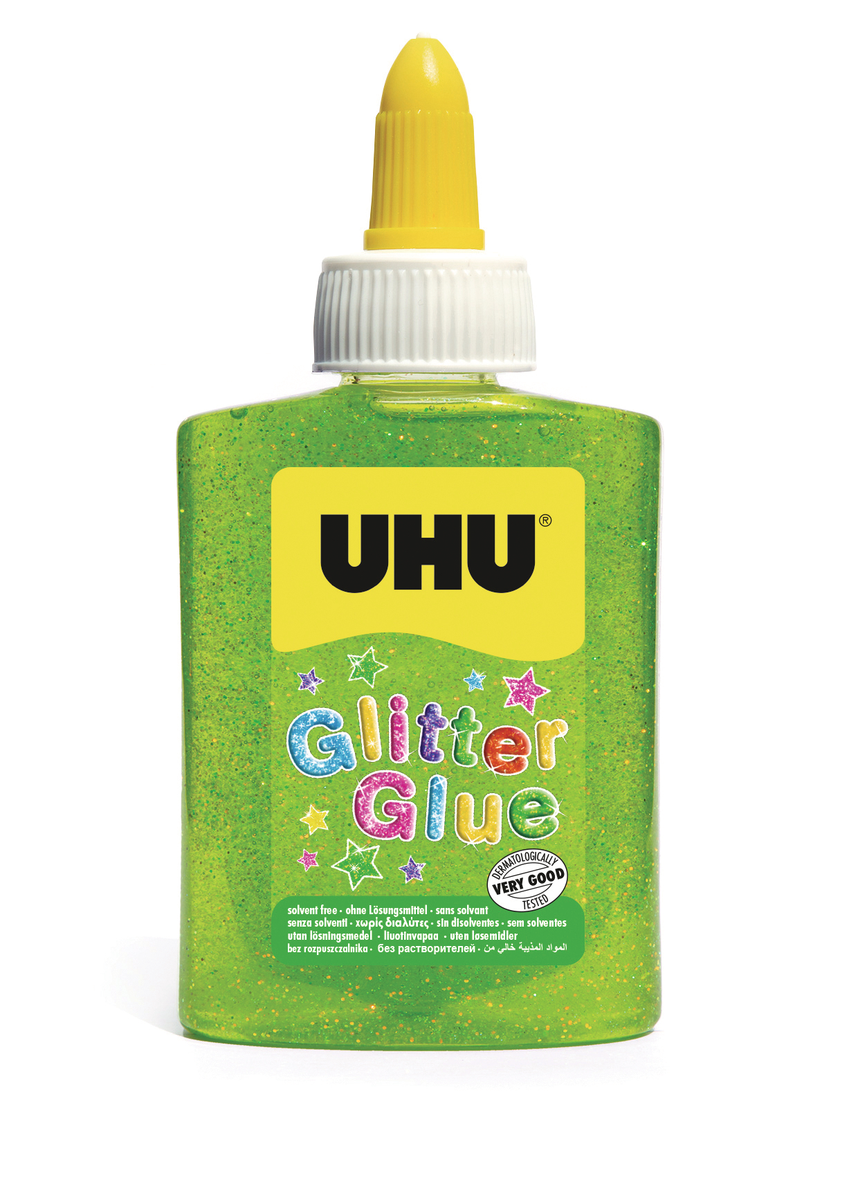 UHU-49960-4026700499605 UHU Glitter Glue 49960 grün – Hochwertig & günstig bei ShopDeca