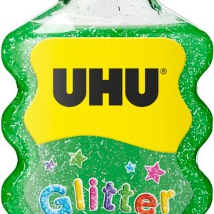 UHU Glitter Glue Maxi 510569 grün, 185g