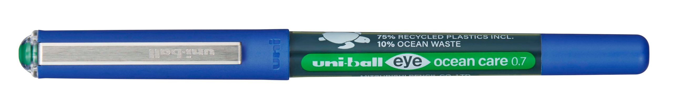 UNI-BALL Tintenroller ocean care 0.7mm UB-157ROP GR grün