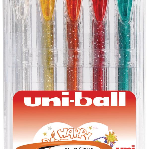 UNI-BALL Signo Sparkling 1mm UM120SP.5C-2 5 Stück
