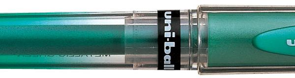 UNI-BALL Signo Broad 1mm UM153MET.GRE grün-metallic