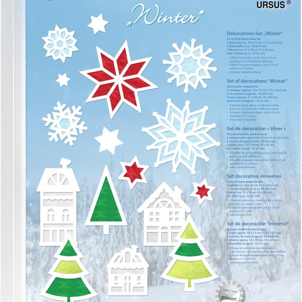 URSUS Dekorationsset 21760099 Winter