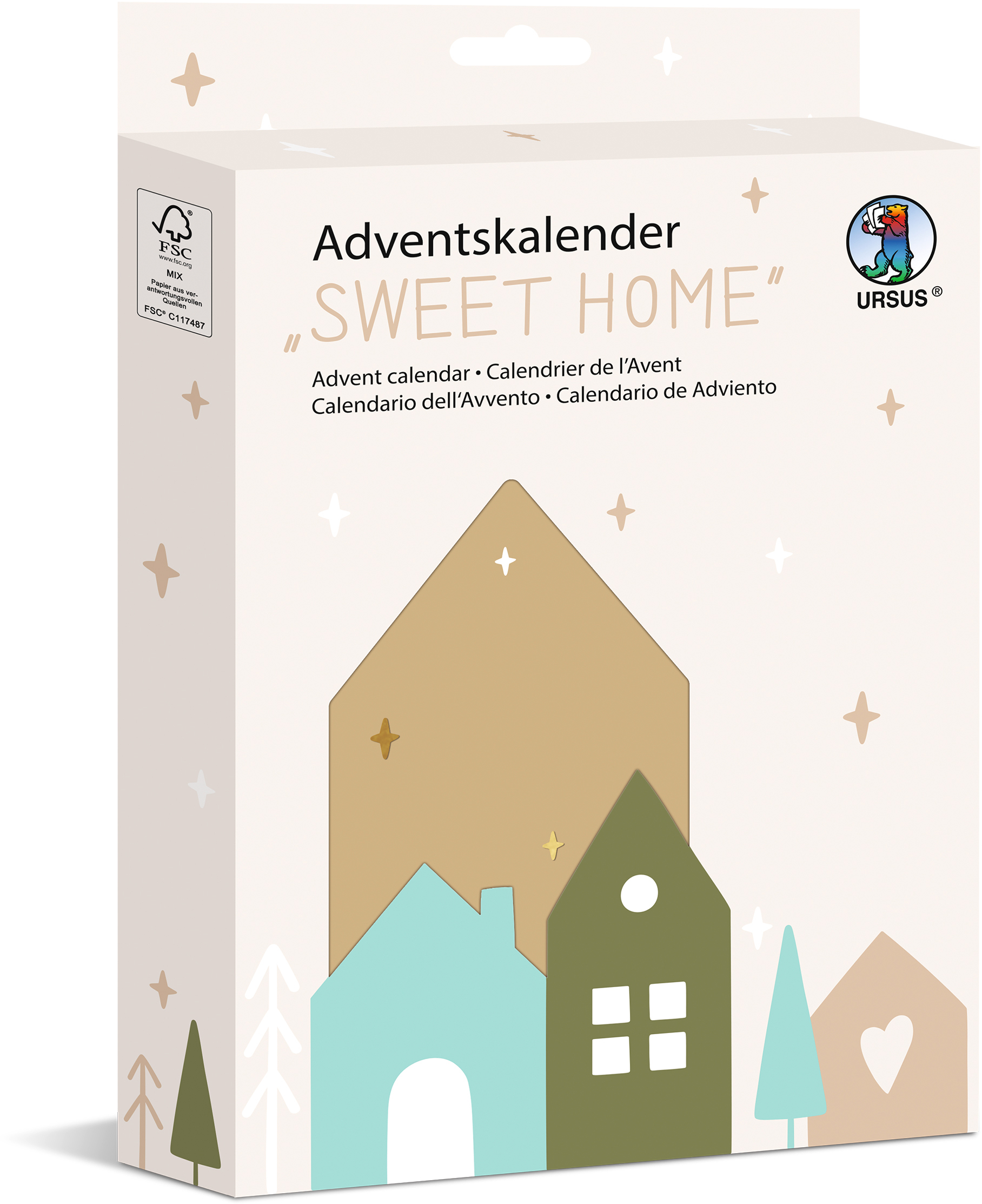 URSUS-24880000F-4008525254447 URSUS Adventskalender 24880000F Sweet home – Hochwertig & günstig bei ShopDeca