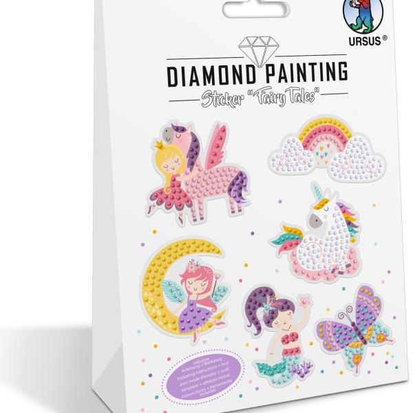 URSUS Diamond Sticker 43490002 Fairy Tales 6 Sticker