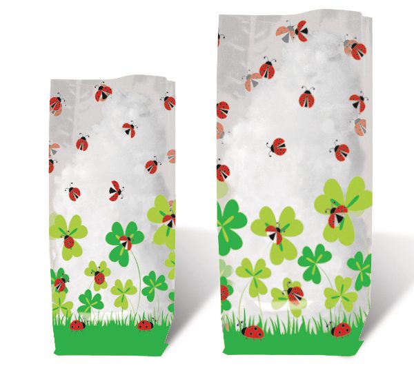 URSUS Bodenbeutel Marienkäfer 5280000 14.5x23.5cm 10 Stück