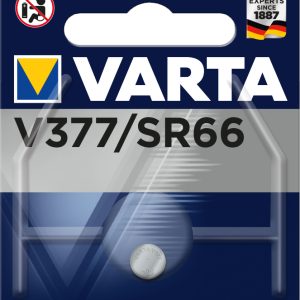 VARTA Knopfzelle 377101401 V377/SR66, 1 Stück