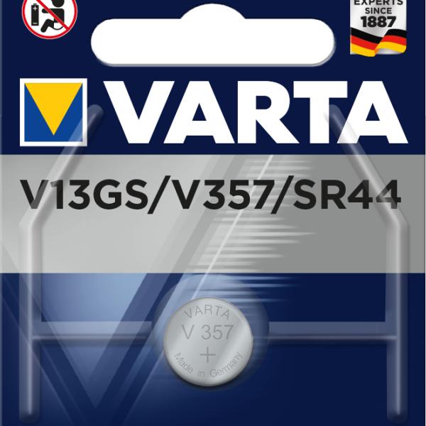 VARTA Knopfzelle 4176101401 V13GS/SR44, 1 Stück