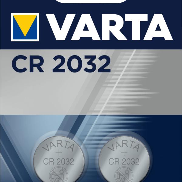 VARTA Knopfzelle 6032101402 CR2032, 2 Stück