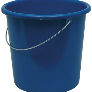WEBSTAR Plastikeimer, Metallbügel 10lt 9731 blau