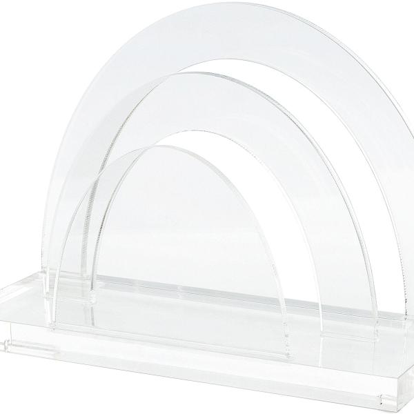 WEDO Briefständer CRISTALLIC 603016 17x12x6.8cm Acryl transp.