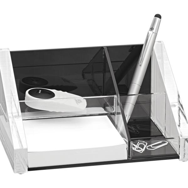 WEDO Multiköcher Acryl Exklusive 605101 glasklar/schwarz