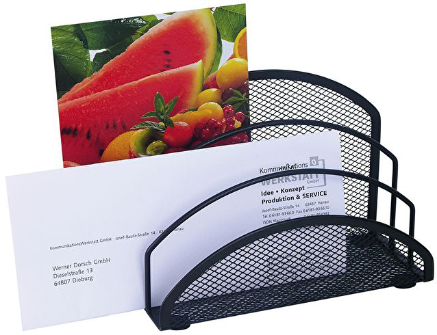 WEDO-65-301-4003801792736 WEDO Briefständer 65 301 3 Fächer, schwarz – Hochwertig & günstig bei ShopDeca