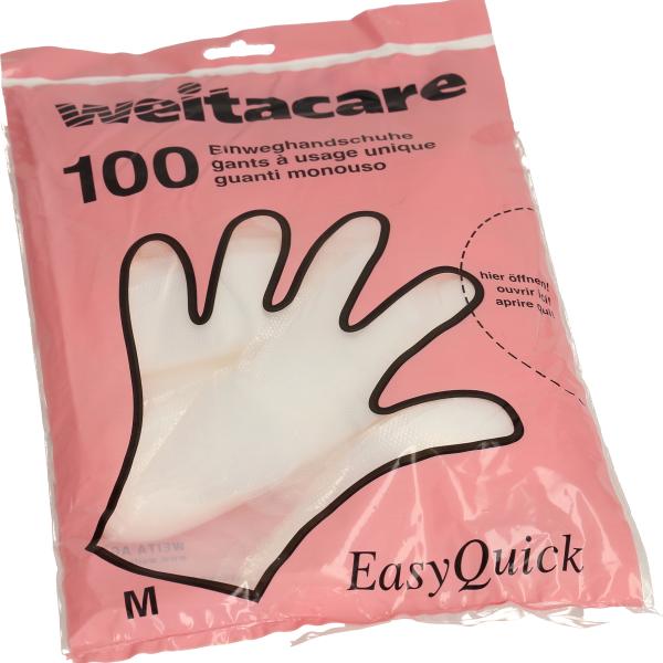 WEITA Handschuh Damen Easy Quick 270491 transparent 100 Stück