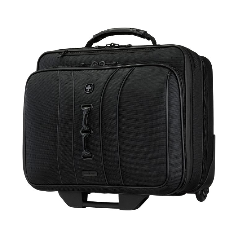 WENGER Wheeled Laptop Case 15.6inch 653631 Legacy Black Series Black
