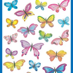 Z-DESIGN Sticker Creative 4390 Schmetterlinge 3 Stück