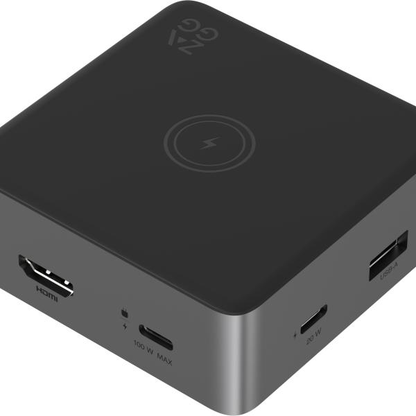 ZAGG 4-Port Hub Wireless charging 109816213 Black,Grey